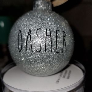 Custom glittered ornaments